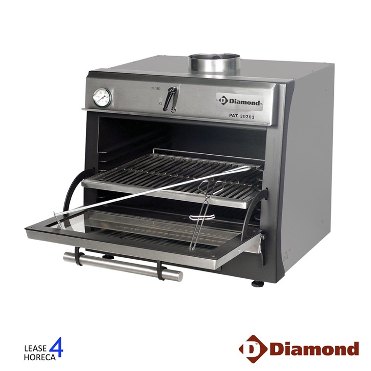 Charcoal Oven 60 kg (CBQ-060-SS RVS)
